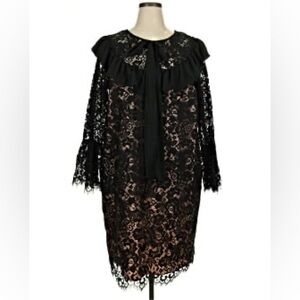NWT Elegant Black Lace Dress
